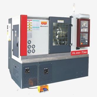 Pieni kalteva sänky metallintyöstö CNC-sorvi